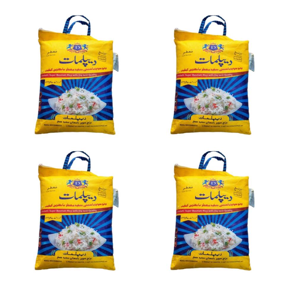 برنج پاکستانی معطر دیپلمات