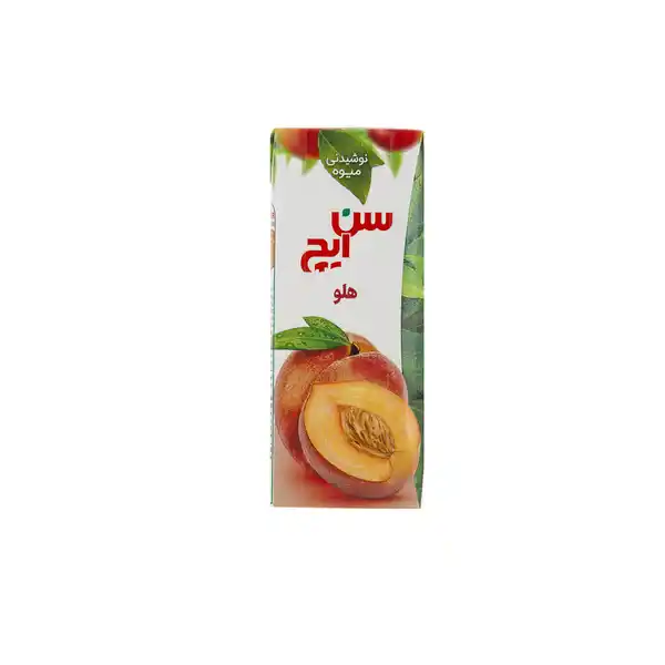 آبمیوه پاکتی هلو سن ایچ - 200 میلی لیتر 36 عددی