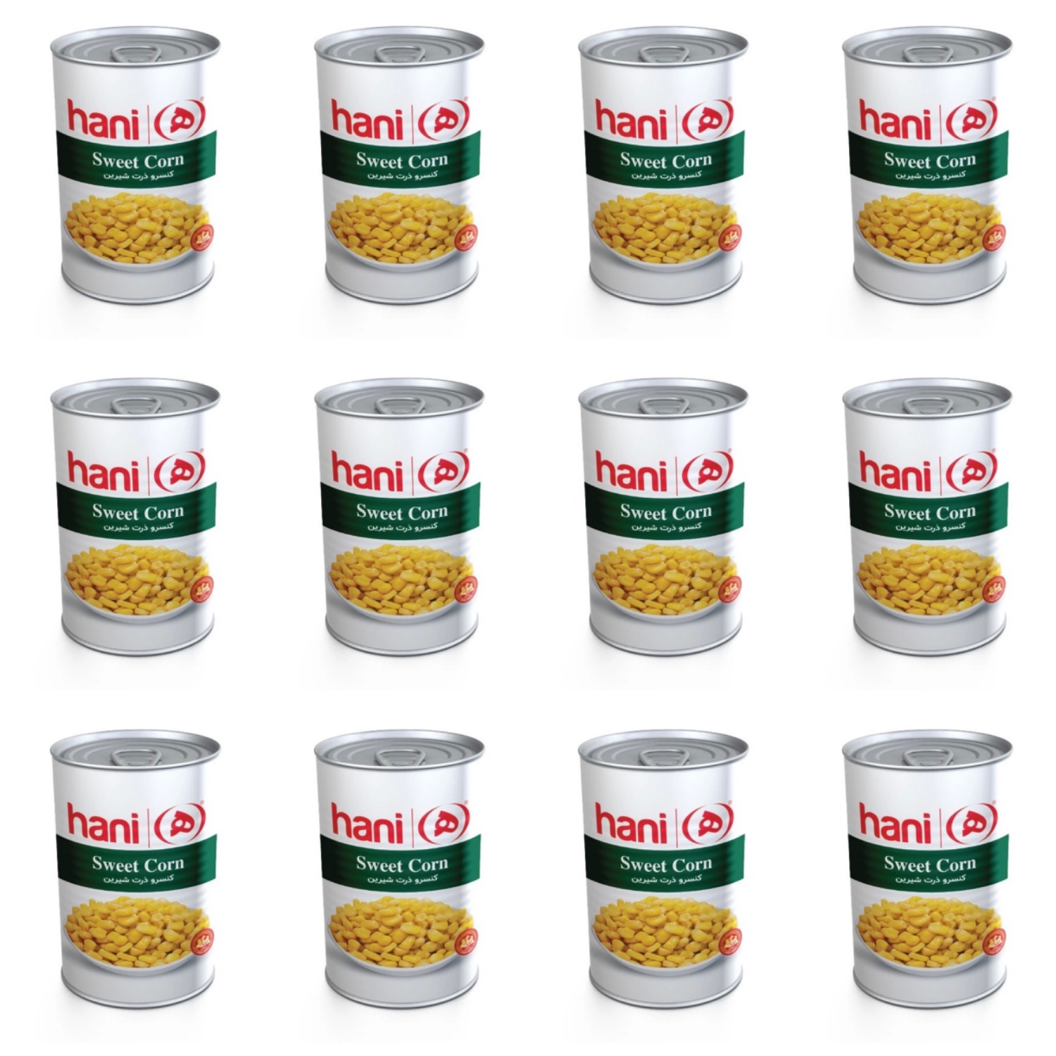 کنسرو ذرت هانی