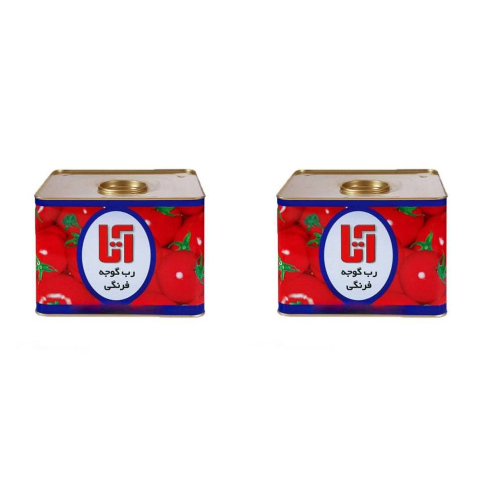 کنسرو رب گوجه فرنگی آتا - 9 کیلوگرمی