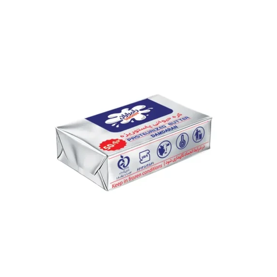 کره حیوانی پاستوریزه دامداران - 50 گرم بسته 60 عددی