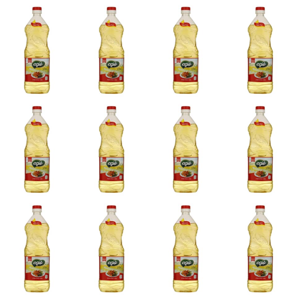 روغن سرخ کردنی غنچه - 1.5 لیتر کارتن 12 عددی