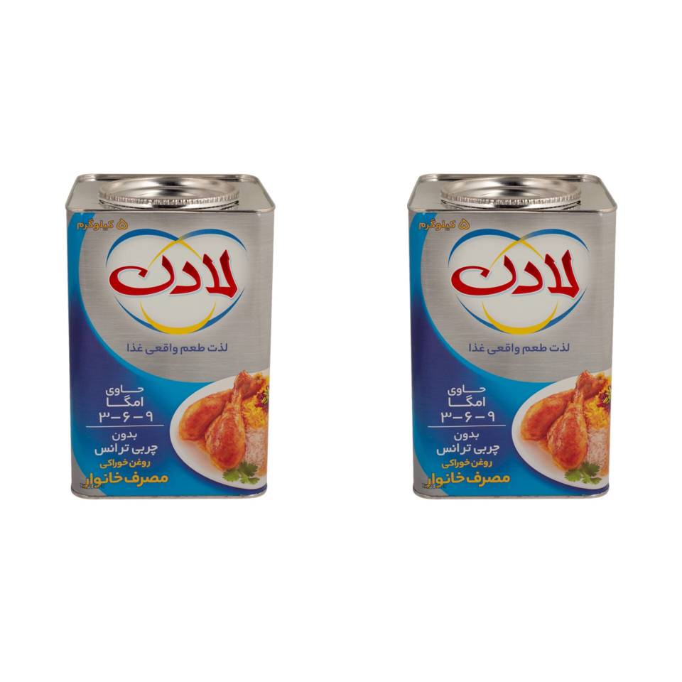روغن نیمه جامد لادن - 5 کیلوگرمی