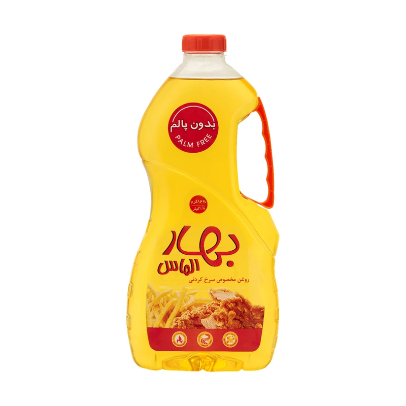 روغن سرخ کردنی بهار الماس - 1.8 لیتر کارتن 6 عددی