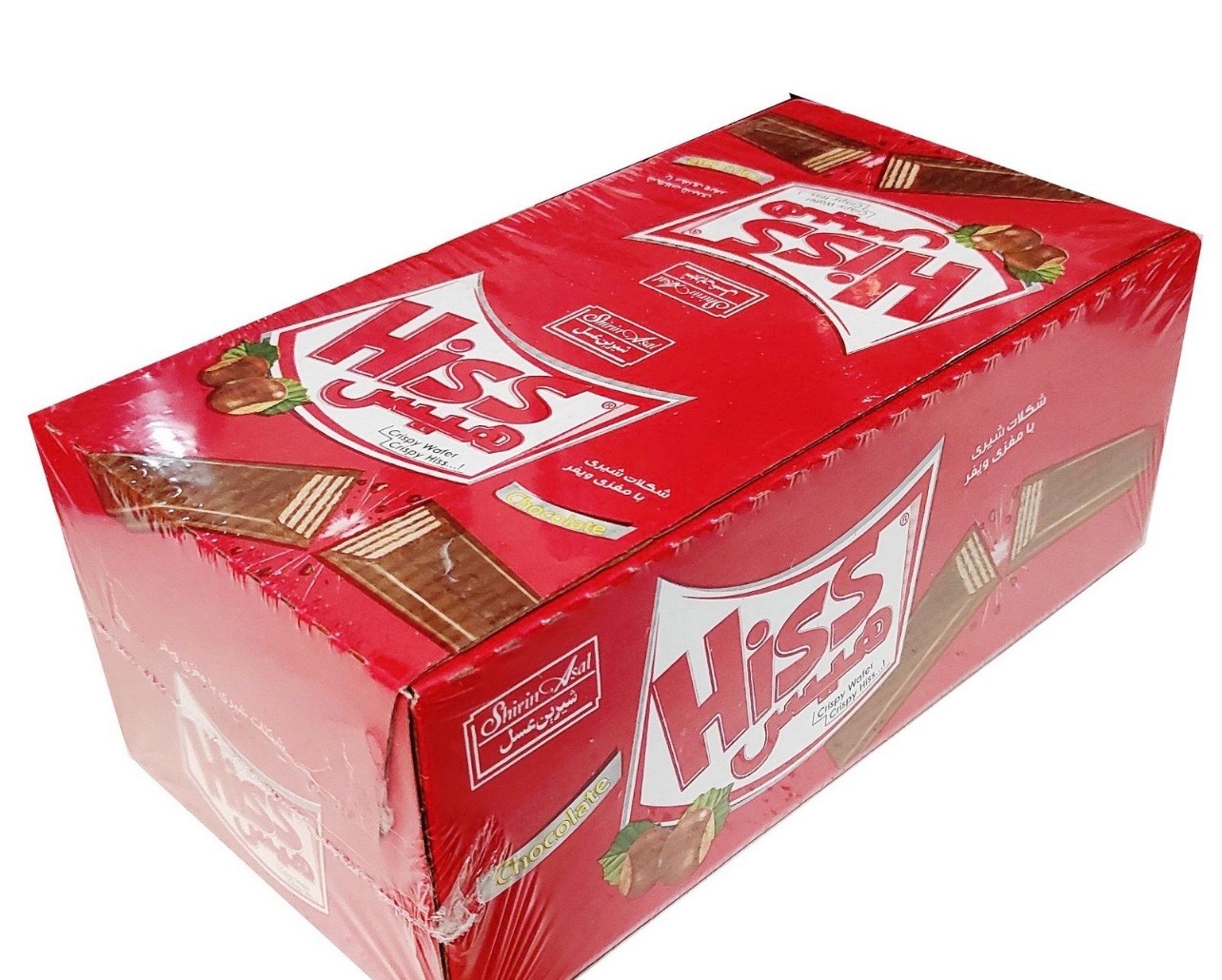 ویفر کاکائو هیس شیرین عسل بزرگ - 42 گرمی - 24 عددی