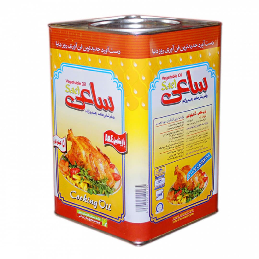 روغن سرخ کردنی ساعی - 16 کیلوگرم