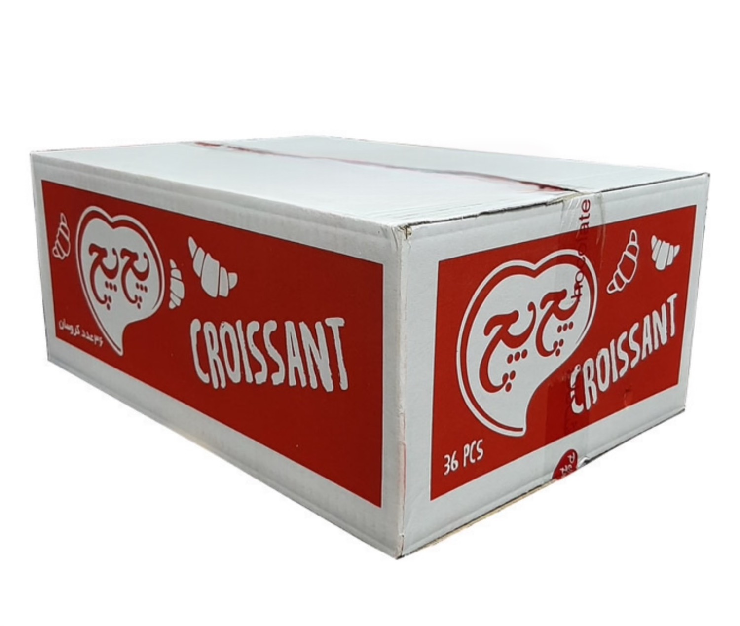 کروسان شکلاتی پچ پچ - 50 گرم بسته 36 عددی