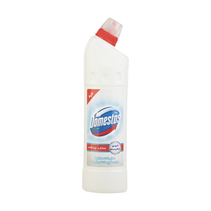 مایع سفیدکننده غلیظ سطوح دامستوس مدل Snow White حجم 750 میلی لیتر