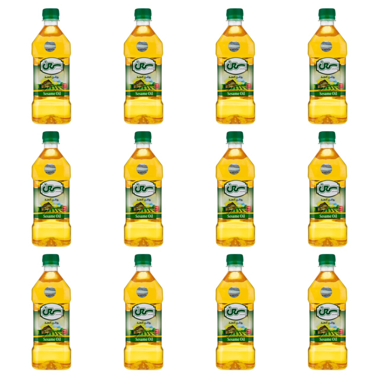 روغن کنجد سمن - 0.5 لیتر کارتن 12 عددی