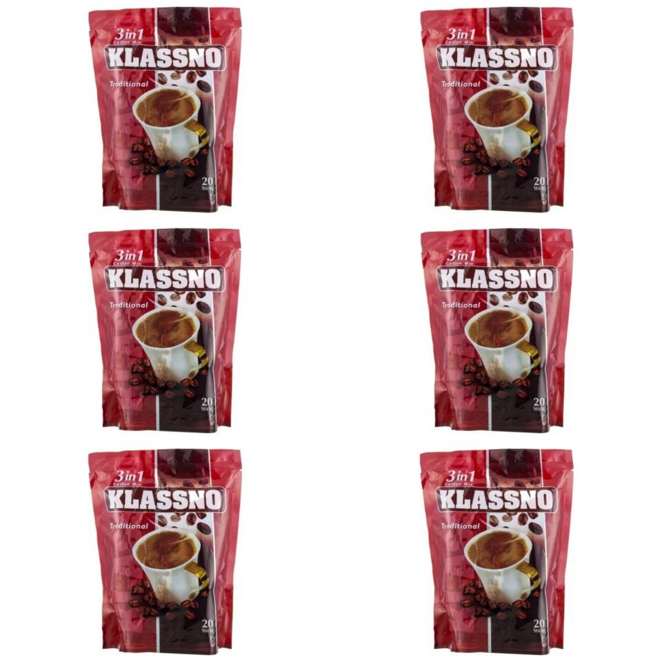 کافی میکس کلاسیک 3 در 1 کلاسنو - بسته 20 عددی